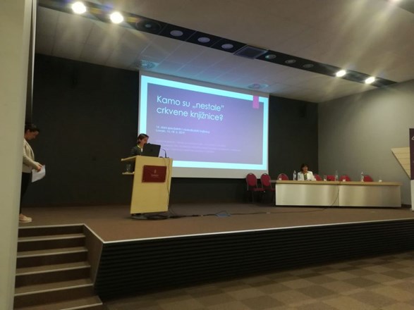 Na stručno-znanstvenom skupu Hrvatskoga knjižničarskog društva u Lovranu izlagala i Irena Gotal, voditeljica Biskupijske knjižnice Varaždin